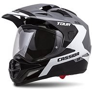 CASSIDA Tour 1.1 Specter, (Grey/White/Black, Size 2XL) - Motorbike Helmet