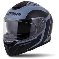 CASSIDA Integral GT 2.0 Ikon, (Black Matte/Grey, Size S) - Motorbike Helmet