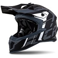 CASSIDA Cross Pro II Contra, (Matte Grey/Black/White, Size 2XL) - Motorbike Helmet