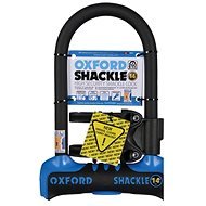 OXFORD Shackle 14 U-Lock, (Blue/Black, 260x177mm, 14mm Shackle) - Motorcycle Lock