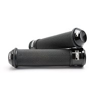 MOTION STUFF CAFÉ RACER Black - Motorbike Grips