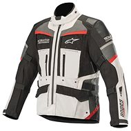 ALPINESTARS ANDES PRO DRYSTAR, TECH-AIR Compatible (Grey/Black/Red, Size 4XL) - Motorcycle Jacket
