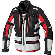 SPIDI ALLROAD (Grey/Red, Size L) - Motorcycle Jacket