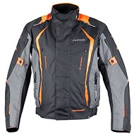 ROLEFF Olpe (Black/Grey/Orange, size S) - Motorcycle Jacket