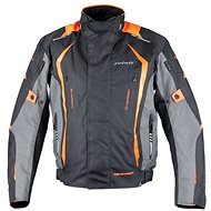 ROLEFF Olpe (Black/Grey/Orange, size XL) - Motorcycle Jacket