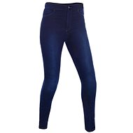 OXFORD SHORTENED JEGGINGS, Women's (with Kevlar® Lining, Blue Indigo, size 10/26) - Motorcycle Trousers