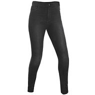 OXFORD SHORTENED JEGGINGS, Women's (with Kevlar® Lining, Black, size 14/26) - Motorcycle Trousers