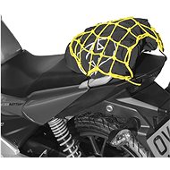 OXFORD Flexible luggage net for motorcycles (27 x 25 cm, yellow fluo/reflective) - Motorbike Net