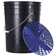 OXFORD Bucket with drip tray (black/blue, volume 20l) - Bucket