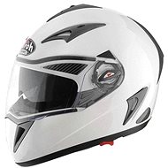 AIROH FORCE COLOR FC14 - Full-Face Helmet, White, size XL - Motorbike Helmet