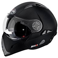 AIROH J106 COLOR J611 - Modular Line Helmet, Black, size M - Motorbike Helmet