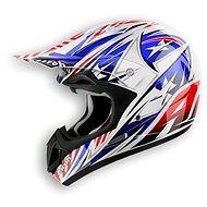 AIROH JUMPER ATTACK JAT38 - Motocross Helmet, Tricolour, size XL - Motorbike Helmet