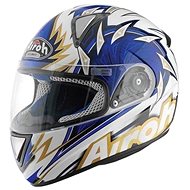 AIROH LEOX RIGHT LXR18 - Full-Face Helmet, Blue, size XL - Motorbike Helmet