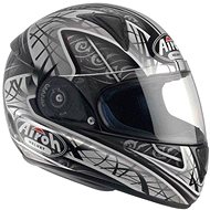 AIROH LEOX TRIBAL LXT16 - Full-Face Helmet, Grey, size XL - Motorbike Helmet