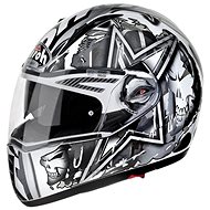 AIROH PIT ONE XR DYNAMIC PTXD16 - Full-Face Helmet, Grey, size XL - Motorbike Helmet