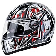 AIROH PIT ONE XR DYNAMIC PTXD55 - Full-Face Helmet, Red, size XL - Motorbike Helmet