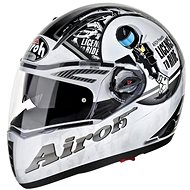 AIROH PIT ONE XR RIDE PTXR16 - Full-Face Helmet, Grey, size XL - Motorbike Helmet