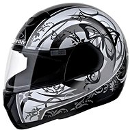 AIROH SPEED FIRE BUTTERFLY SPBT17 - Full-Face Helmet, Grey, size XXL - Motorbike Helmet