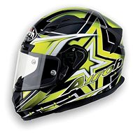 AIROH T600 STREET TS631 - Full-Face Helmet, Yellow, size L - Motorbike Helmet