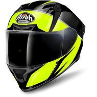 AIROH VALOR ECLIPSE VAEC31 - Full-Face Helmet, Yellow, size S - Motorbike Helmet