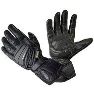 CAPPA RACING Detroit, Leather, Black, size XS - Motorcycle Gloves