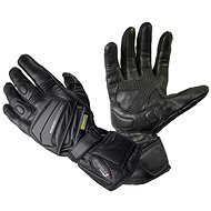 CAPPA RACING Detroit, Leather, Black, size M - Motorcycle Gloves