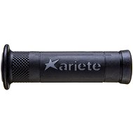 ARIETE Road Motorbike Grips, Black-Grey - Motorbike Grips