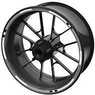 M-Style Set of EASY Coloured Strips on Grey Wheels - Rim Stickers