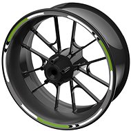 M-Style Set of Coloured EASY Strips on Wheels, Green - Rim Stickers