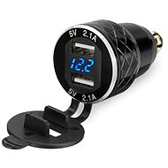 SEFIS 2x USB Socket - Charger DIN HELLA - USB Motorbike Plug