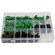 SEFIS set of hood screws M5 M6 190 pcs green - Screws