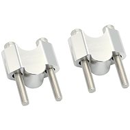 M-Style Arc 30 Handlebar Height Increase 22mm Silver - Handlebars 