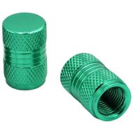 CNC Valve Caps Green - Valve Caps