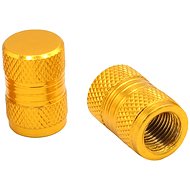 SEFIS CNC Motorcycle Valve Caps: Gold - Valve Caps