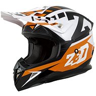 ZED helmet X1.9, (orange/black/white, size M) - Motorbike Helmet