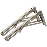SEFIS Stainless steel shelf holder 25cm - foldable 2pcs - Holder