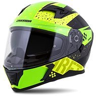 CASSIDA helmet Integral 3.0 DRFT, CASSIDA (yellow pearl/green/black, Plexiglas with preparation for  - Motorbike Helmet