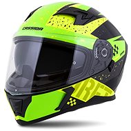 CASSIDA helmet Integral 3.0 DRFT, CASSIDA (yellow pearl/green/black, Plexiglas with preparation for  - Motorbike Helmet