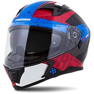 CASSIDA Helmet Integral 3.0 DRFT, CASSIDA (pearl blue/red/black/white, Plexiglas with Pi preparation - Motorbike Helmet