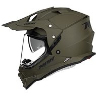 NOX helmet N312, (matt green, size L) - Motorbike Helmet