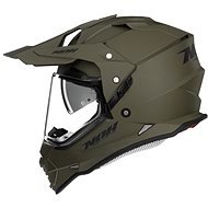 NOX helmet N312, (matt green, size XS) - Motorbike Helmet