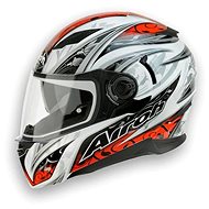 AIROH MOVEMENT FLOWERS MVF55 - Integral Red, size L - Motorbike Helmet