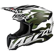 AIROH TWIST MIMETIC TWMI38 - Off-road Green, size XL - Motorbike Helmet