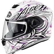 AIROH STORM POISON STP38 - White Integral Women's, size XS - Motorbike Helmet