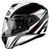 AIROH STORM SPRINTER STS38 - Black and White Integral, size L - Motorbike Helmet
