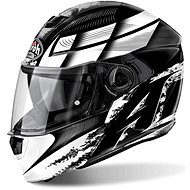 AIROH STORM STARTER STST38 - Black-and-White Integral, size XXL - Motorbike Helmet