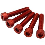 SEFIS screws CNC 7075 M6 30mm 5pcs red - Screws