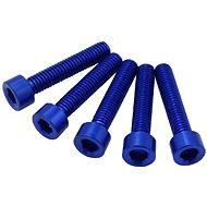SEFIS screws CNC 7075 M6 30mm 5pcs blue - Screws