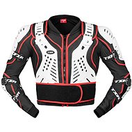 TXR Body protector Guard white/black/red sized. XL - Motorbike Body Armor