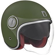 NOX HERITAGE (khaki green matt, size M) - Motorbike Helmet